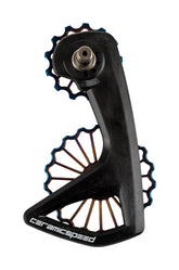CeramicSpeed OSPW RS 3D Printed Hollow Titanium Coated Bearings Shimano 9250/R8150 Pulley Wheels Oil Slick